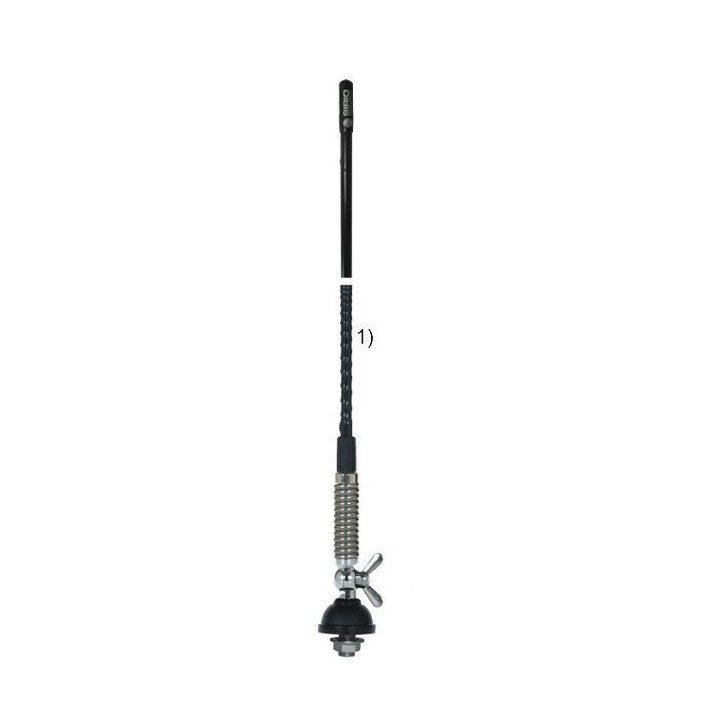 SIRIO T3-27 N  - Antena palomilla con muelle