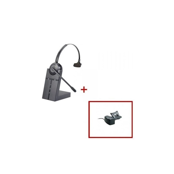 Pack Cleyver HW20 Auricular inalámbrico + descolgador mecánico