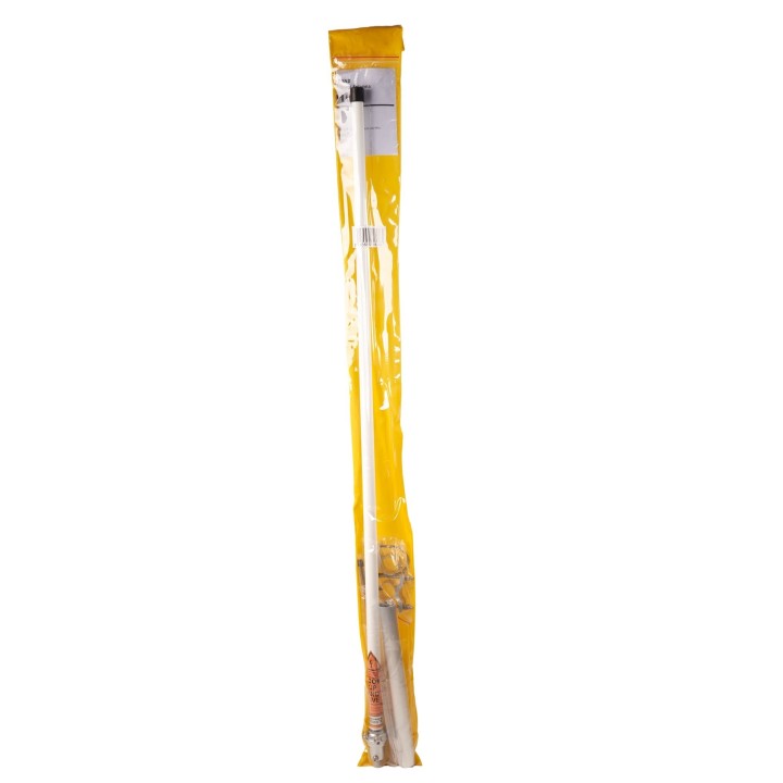 Jetfon GP10 Antena de base cuatribanda omnidireccional de fibra de vidrio