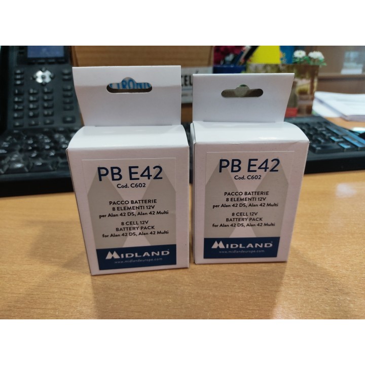 MIDLAND PB-E42 portapilas para ALAN 42