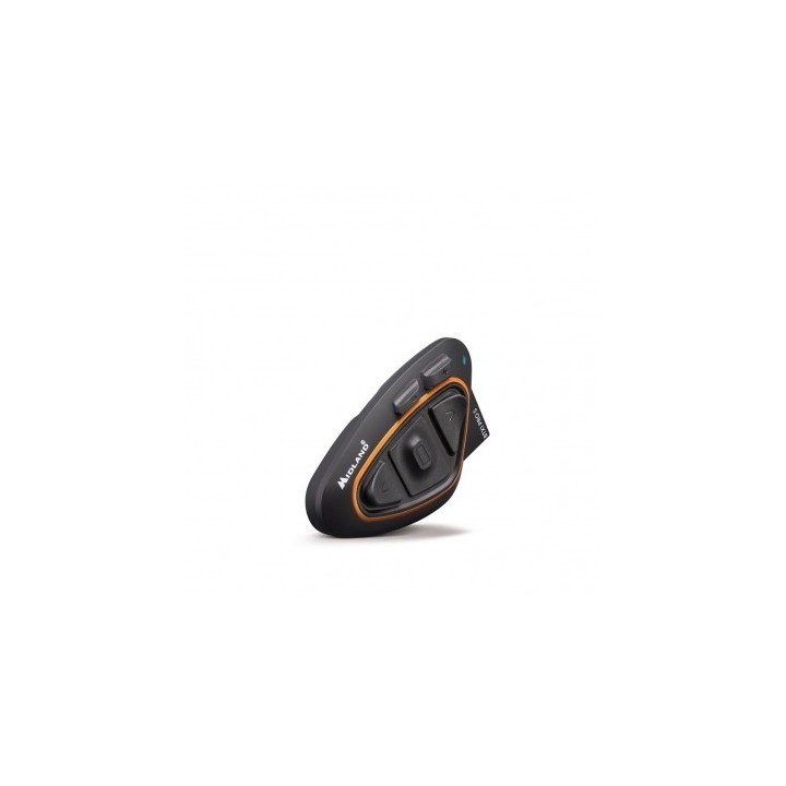 MIDLAND BTX1 PRO S 2022 Single Intercom de moto bluetooth 4 personas, 800 metros.