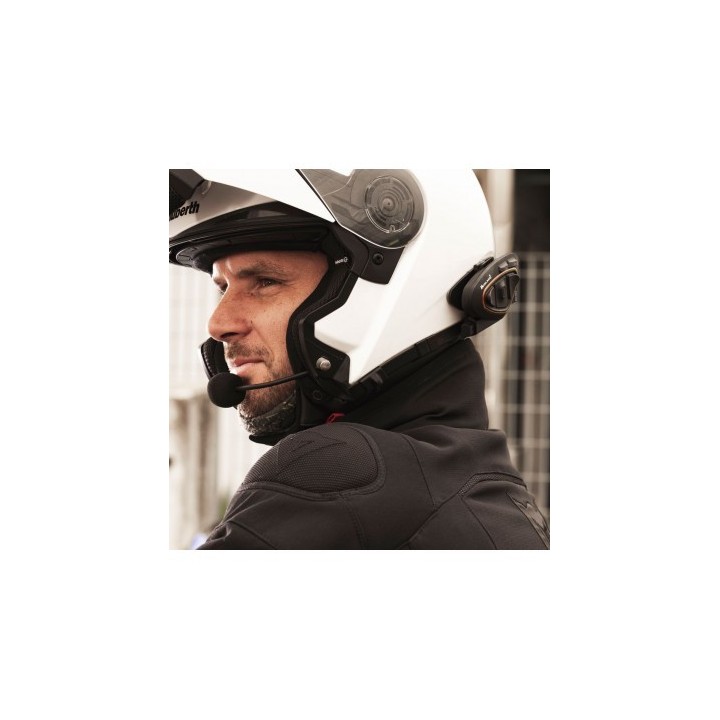 MIDLAND BTX1 PRO S 2022 Single Intercom de moto bluetooth 4 personas, 800 metros.