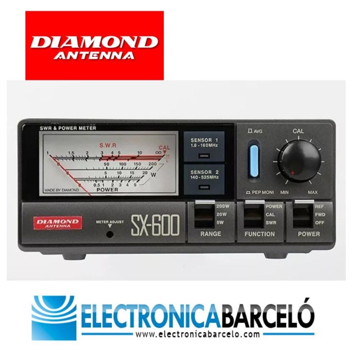 DIAMOND SX600 Medidor de ROE / potencia