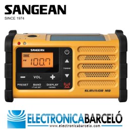 Sangean Survivor M8 (MMR-88) Receptor radio FM/AM de emergencia