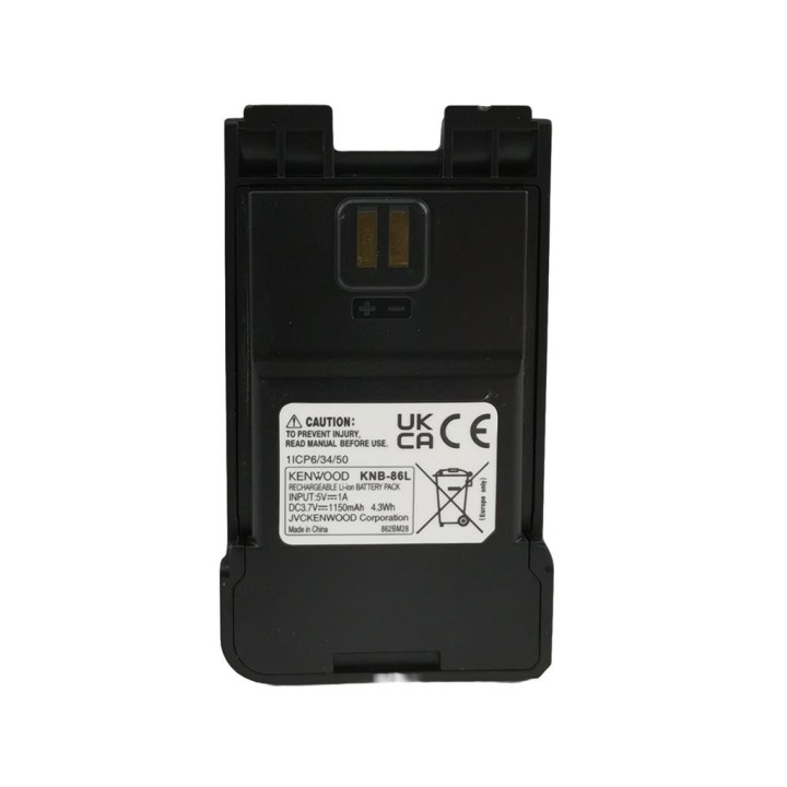 Batería para KENWOOD UBZ-LJ9, 3.7 V, 1150 mAh, Li-Ion