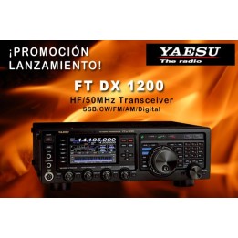 FTDX-1200 - TRANSCEPTOR BASE HF + 50 MHZ. 100 W.