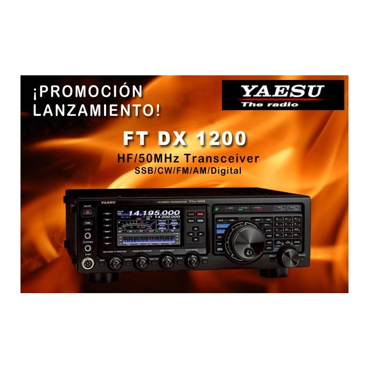FTDX-1200 - TRANSCEPTOR BASE HF + 50 MHZ. 100 W.