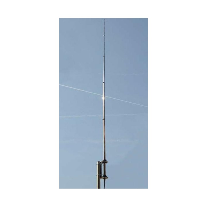GPS-27 - ANTENA BASE CB, 1/2 ONDA EN ALUMINIO SIN RADIALES.