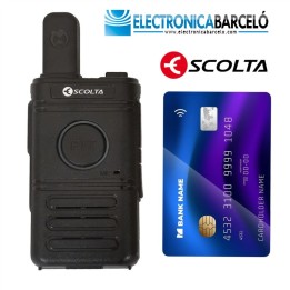 Walkie Transceptor portátil ultracompacto ESCOLTA INDIA PMR446