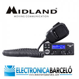Emisora de CB Midland 18 Transceptor multiestándar