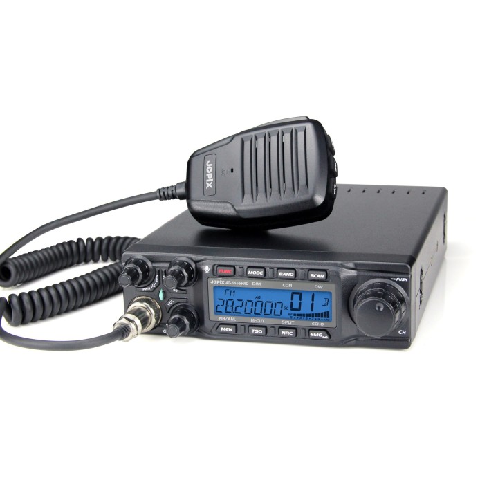 Jopix AT-6666PRO Emisora móvil 10m radioaficionados multimodo 80W