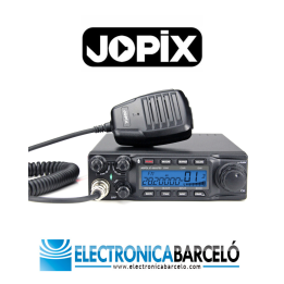 Jopix AT-6666PRO Emisora móvil 10m radioaficionados multimodo 80W