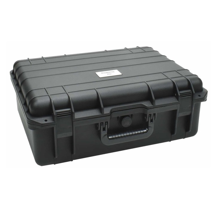HamKing XL 6 Maleta negra resistente para 6 walkies Kenwood TK-3701D/3501 etc