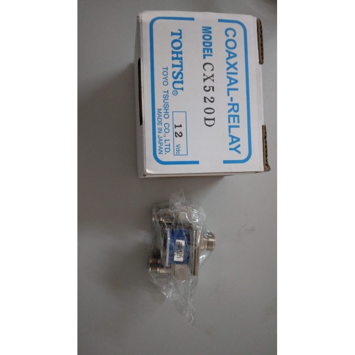 CX-520-D - RELÉ COAXIAL CONECTOR N HASTA 2500 MHZ.