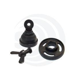 SIRIO MAG-DV BASE ADAPTADOR PL-259 Macho a PALOMILLA NEGRO