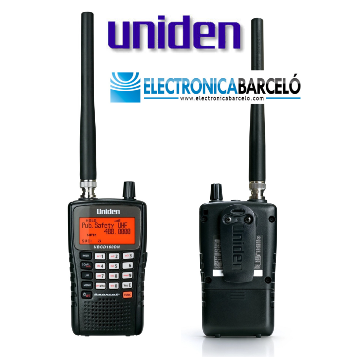 Uniden UBCD160DN Escáner digital portátil