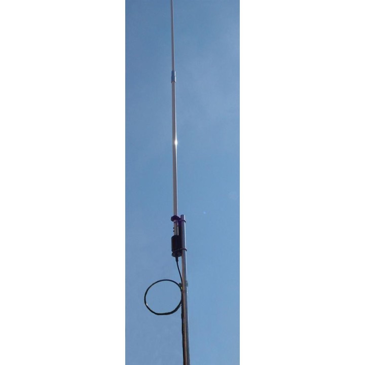 OUT-250-F - Antena vertical en fibra de vidrio 3.5- 57 MHz., 7.16 m