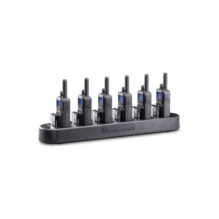 MIDLAND BR180 Pack de 6 walkies profesionales PMR446