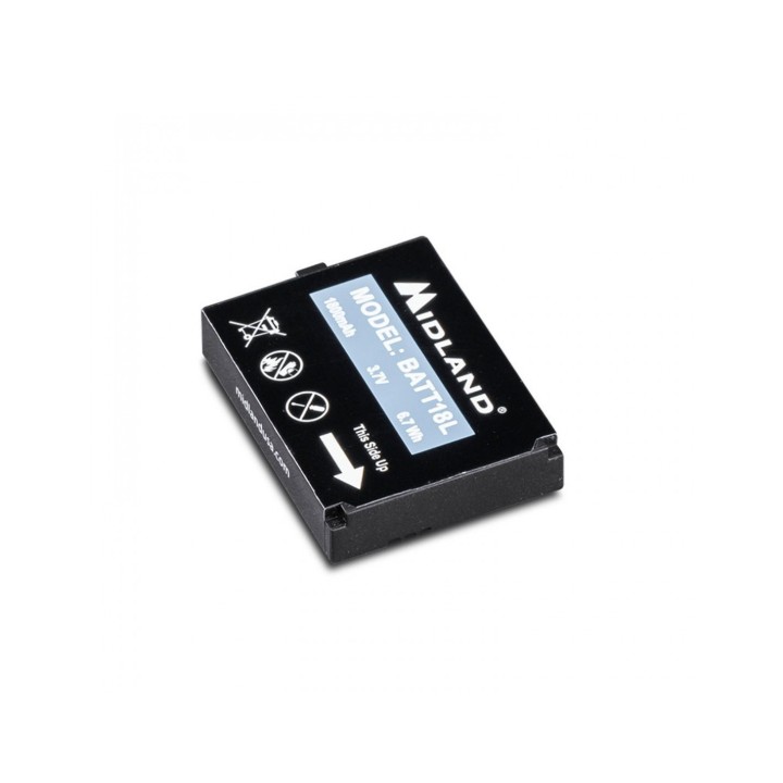 MIDLAND PB-BR180 Pack de baterías para BR180. 3.7V, 1800mAh.