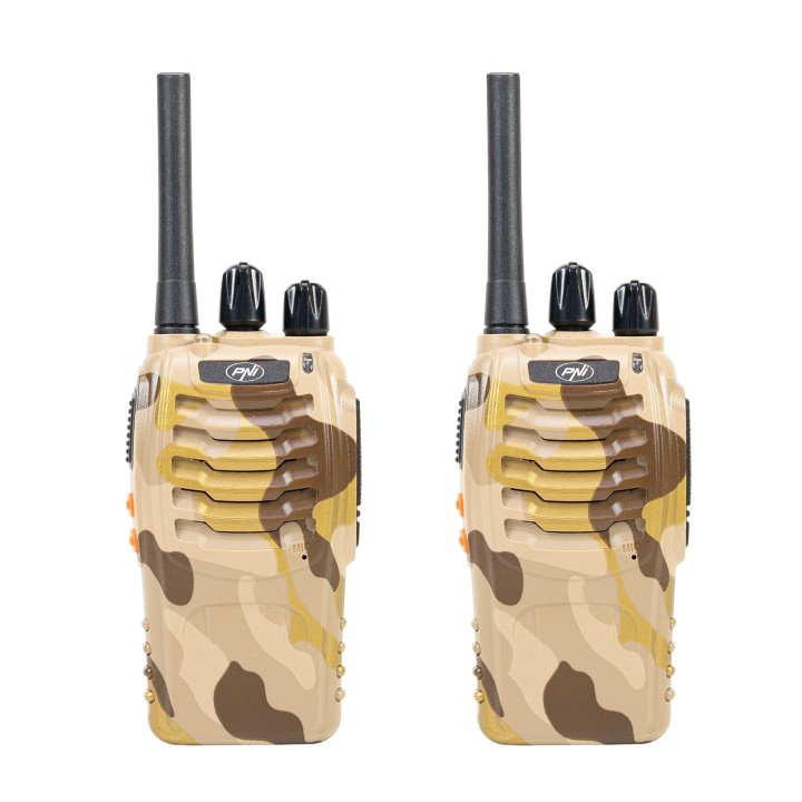 PNI R40 Camo Dual Pack Pareja de walkies PMR-446