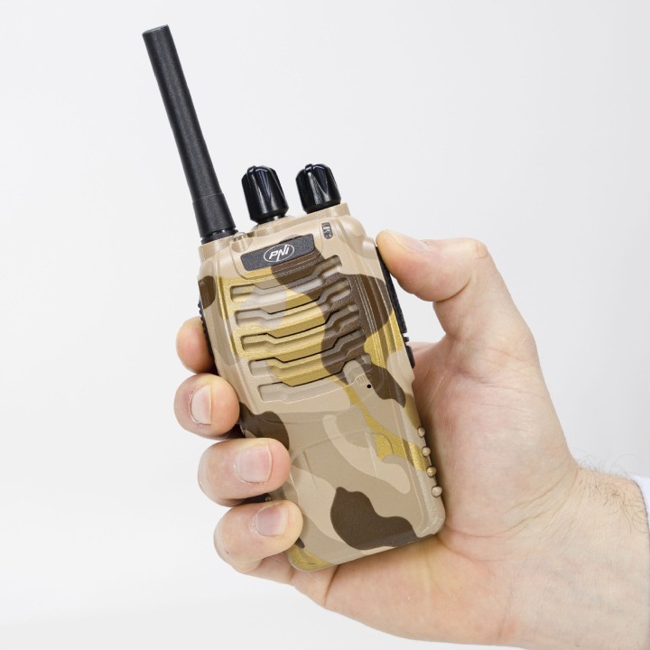 PNI R40 Camo Dual Pack Pareja de walkies PMR-446