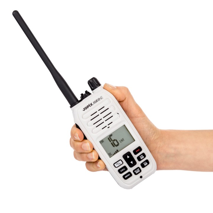 Jopix Marine 616P Blanco, Walkie marina VHF