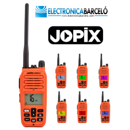 Jopix Marine 616P Naranja, Walkie marina VHF