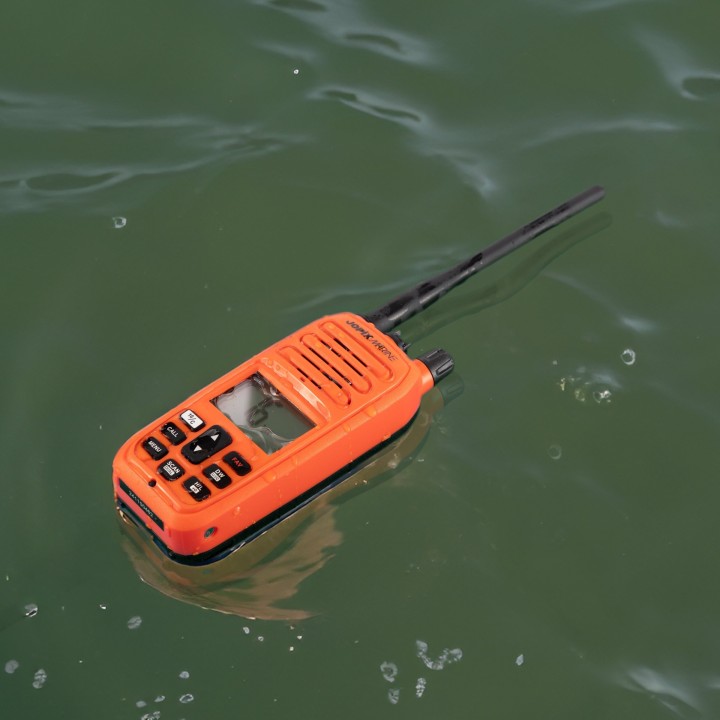 Jopix Marine 616P Naranja, Walkie marina VHF
