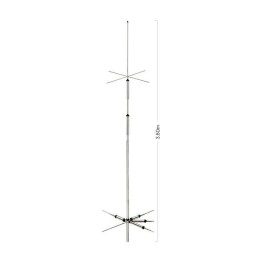 CP-5HS - ANTENA BASE VERTICAL 5 BANDAS DIAMOND  ORIGINAL