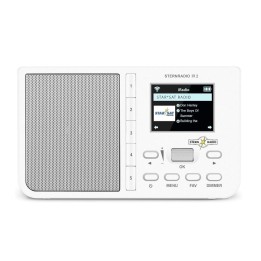 Technisat Sternradio IR 2 Blanco, receptor radio Internet WiFI