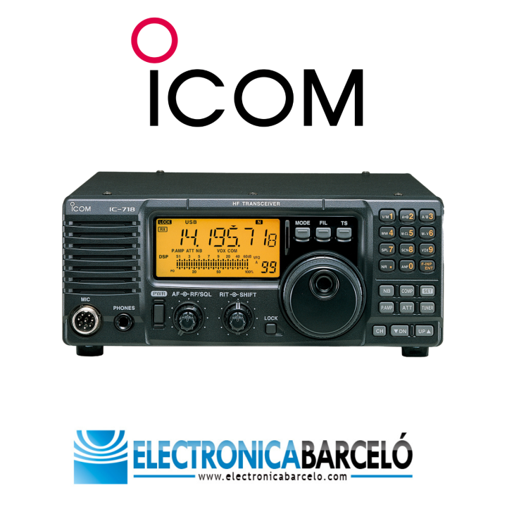 Icom IC-718 HF Transceiver 