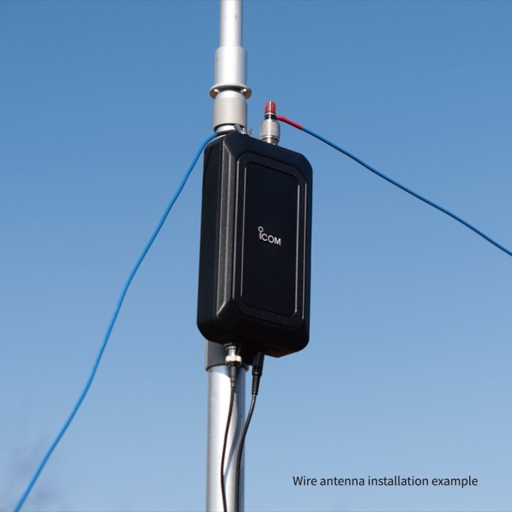 ICOM AH-705 Acoplador automático antena IC-705 Frecuencia 1,8 a 54 Mhz