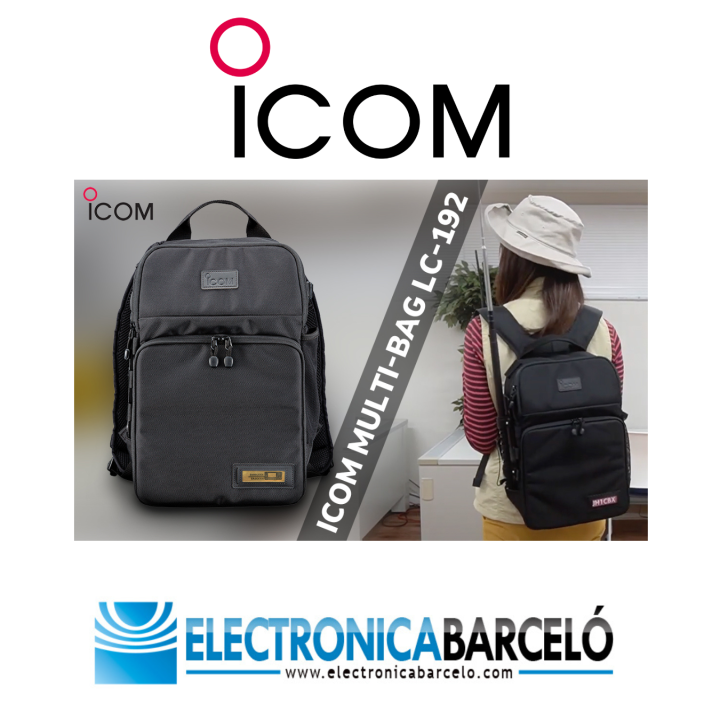 ICOM LC-192 Mochila multifunciones de transporte para emisora IC-705