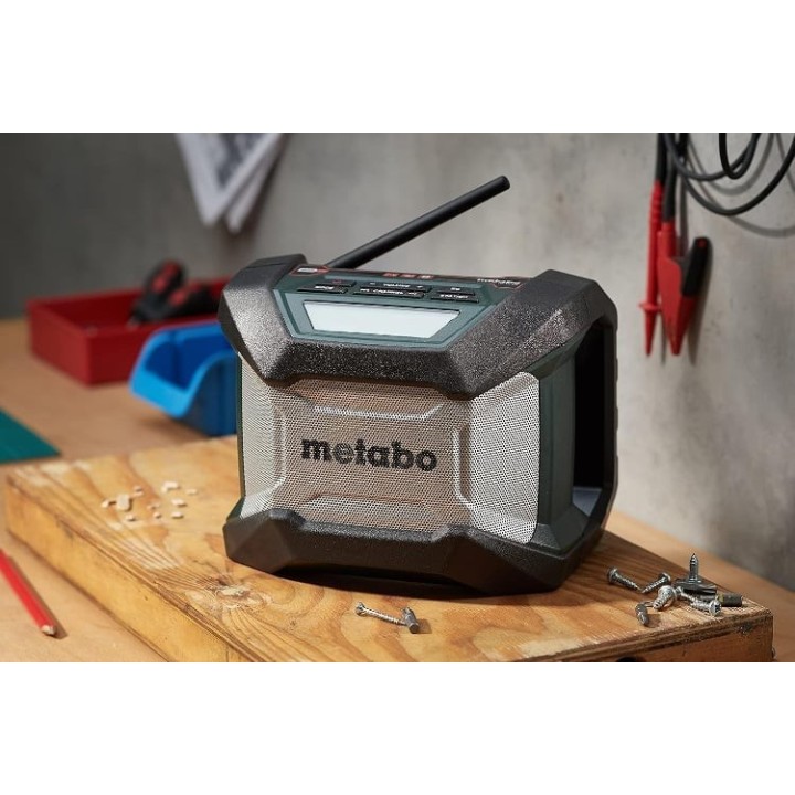 Metabo R12-18BT Radio para obras/exteriores AM-FM, Bluetooth