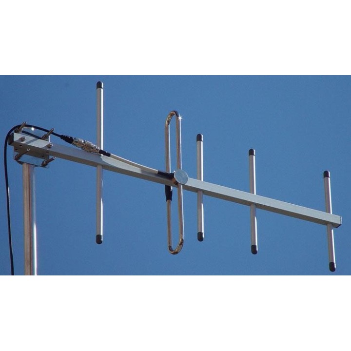 DX-AUC-5-C - ANTENA YAGI 5 ELEMENTOS 450-470 MHZ., CONECTOR N.