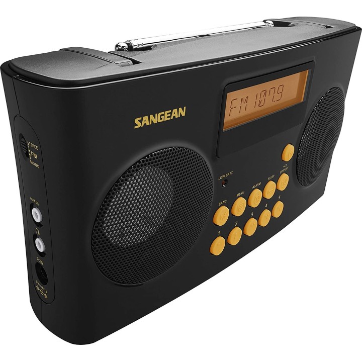 SANGEAN PR-D17 Radio FM Stereo menú por voz