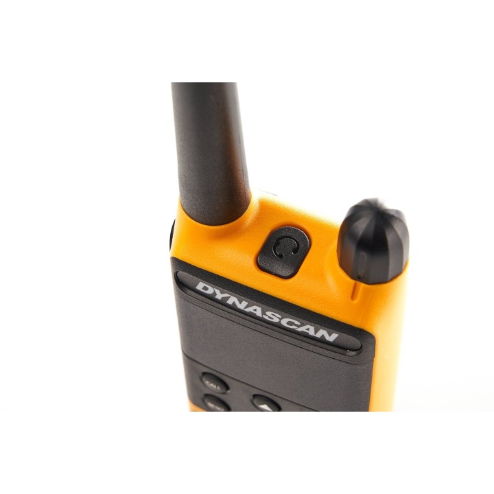 Dynascan P19 Pareja Walkies PMR-446 uso libre con estuche