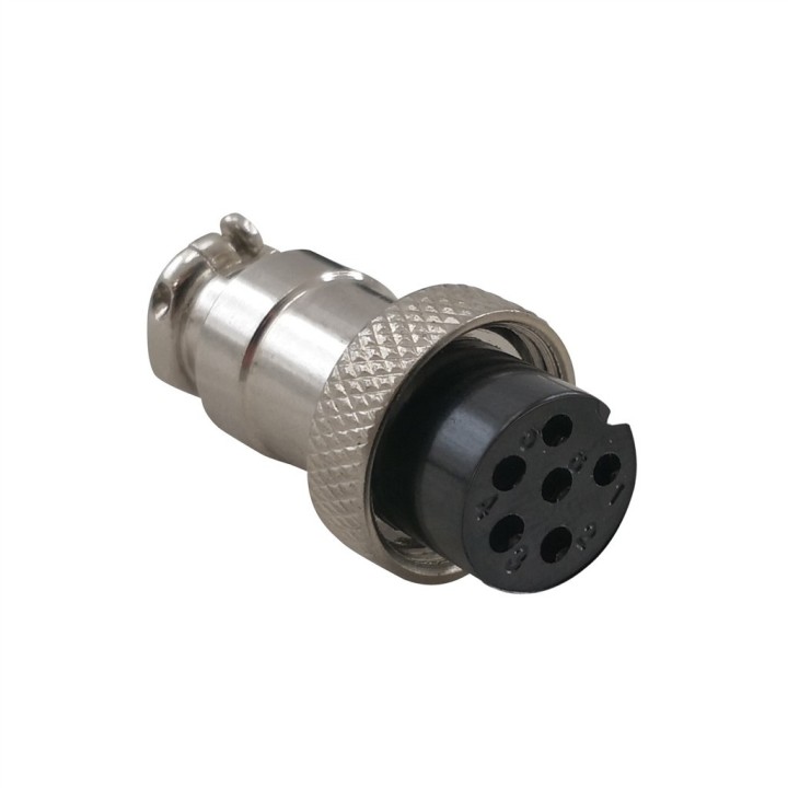 DM-6190  Micrófono recambio conector 6 Pin. Ideal PRESIDENT