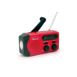 Denver SCR-2010 Radio de emergencia AM/FM con dinamo