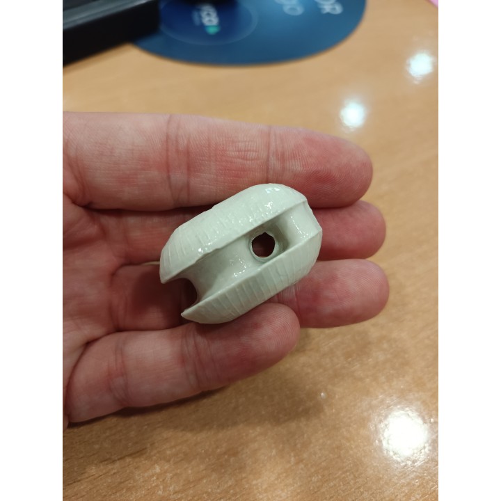 MINI AISLADOR DE PORCELANA (CERAMICA) TIPO HUEVO ITP-3