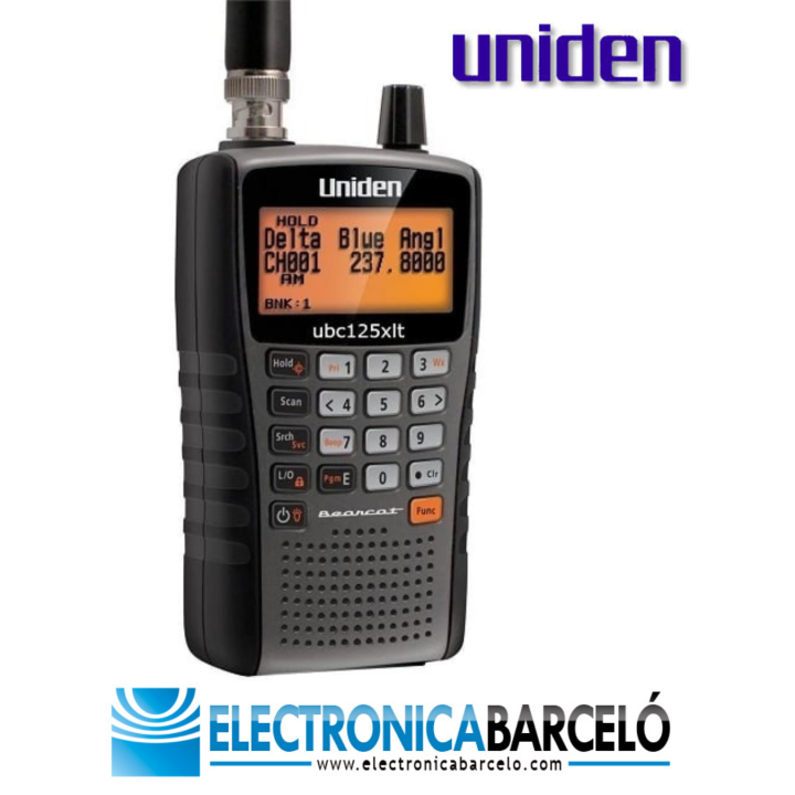 Escáner portátil UNIDEN UBC125XLT