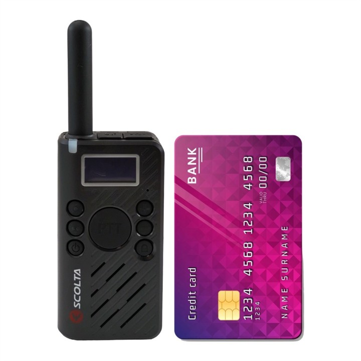 Walkie RP-108 ESCOLTA JULIET. USO LIBRE PMR446. Analógico y digital DMR.