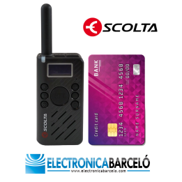 Walkie ESCOLTA JULIET. USO LIBRE PMR446. Analógico y digital DMR.