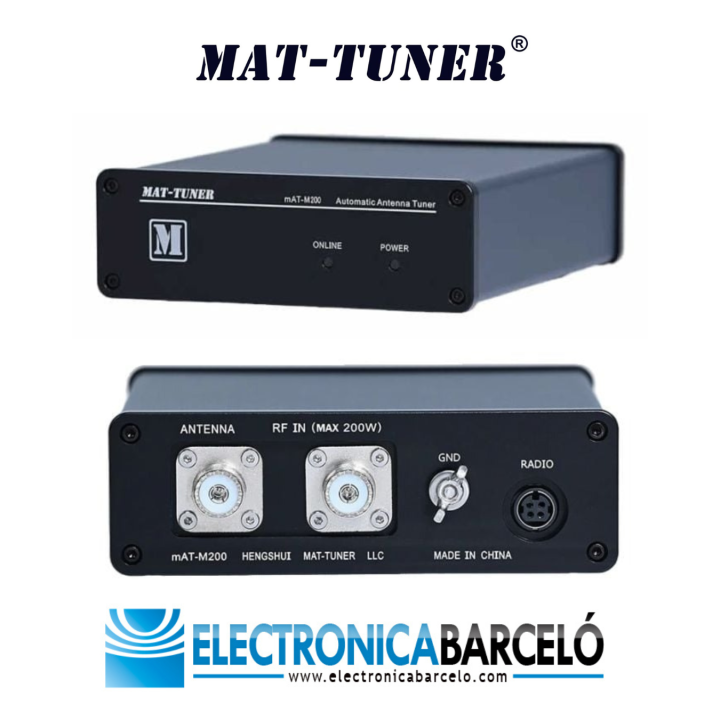 Sintonizador automático MAT-M200 Icom/Kenwood 200 W