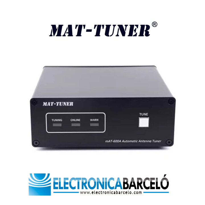 MAT-TUNER MAT-600A ACOPLADOR UNIVERSAL 1,8-54 MHz y 600 W
