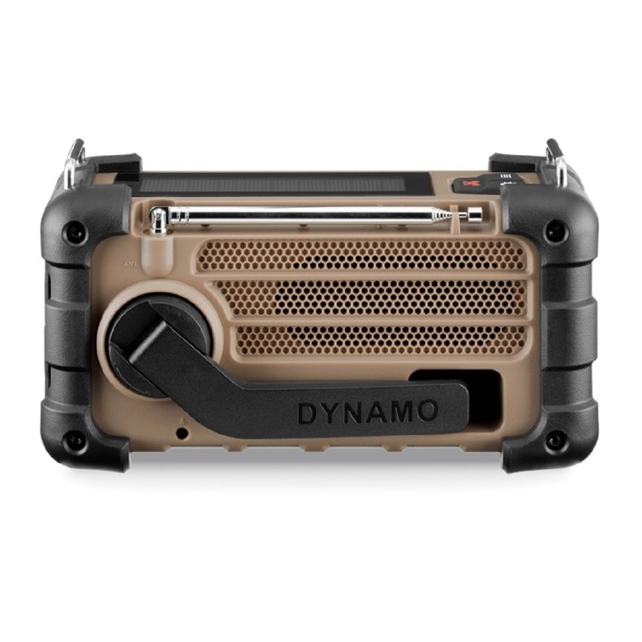 Sangean Survivor MMR-99 Desert Tan Receptor radio FM, Bluetooth, dinamo y linterna