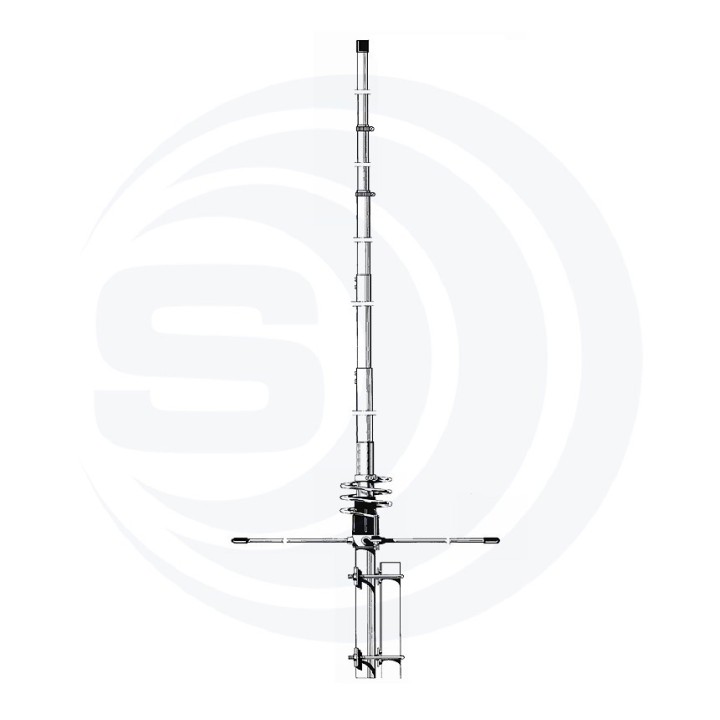 SIRIO TORNADO 36-42 Antena base 36 a 42 MHz. 4 Radiales