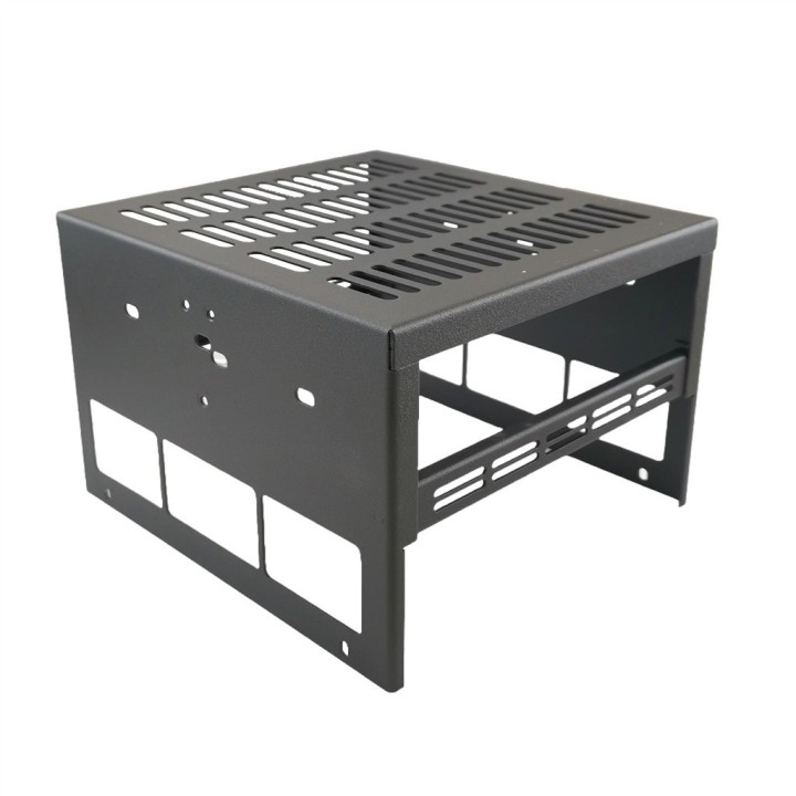 Caja integradora para emisoras KENWOOD y fuente alimentación SAMLEX