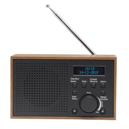 Denver DAB-46 Madera Gris Receptor radio FM/DAB+