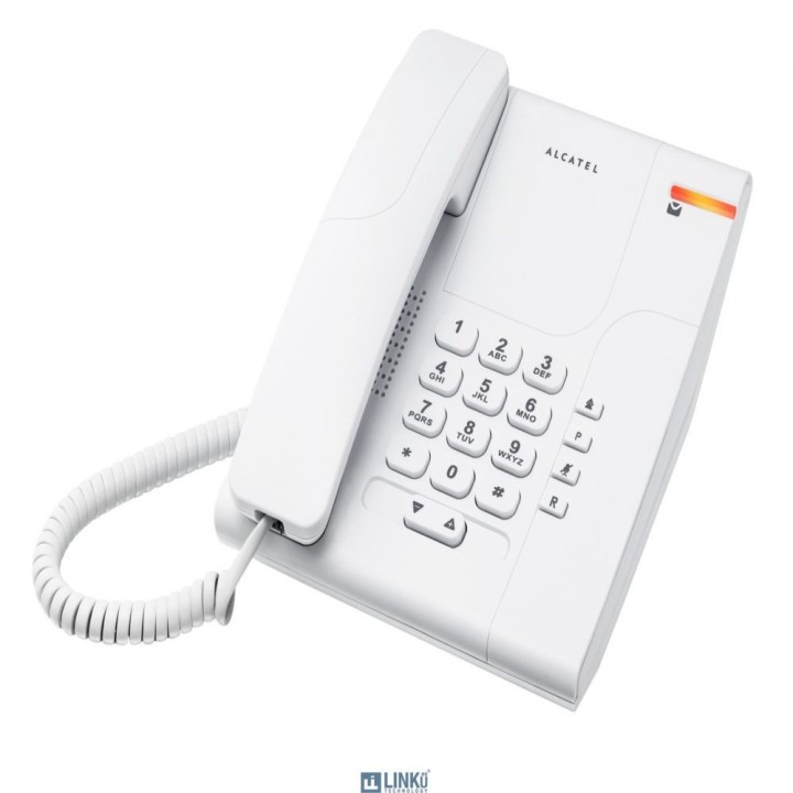 ALCATEL TELEFONO FIJO COMPACTO TEMPORIS 180 BLANCO